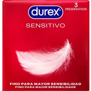 DUREX - SENSITIVE CONDOMS 3 vnt